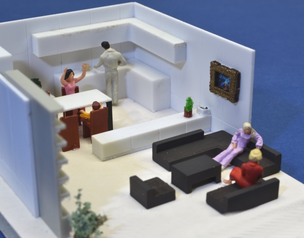 Furniture : Living room, Kitchen
